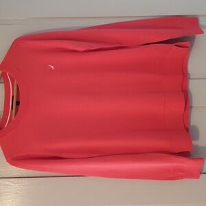 Fabulous crew neck Nautica lightweight sweater in coral